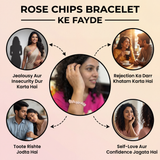 Rose Quartz Chips Bracelet